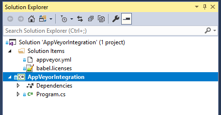 Visual Studio Solution